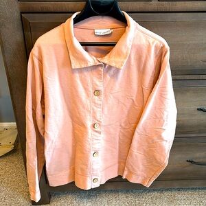 Excellent! Wild Palm size large button down shirt/jacket